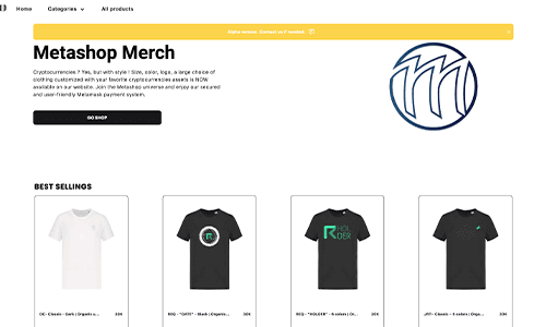 Meta Merch Crypto